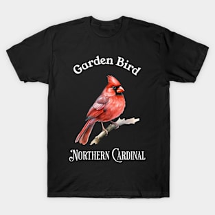 Garden Bird Northern Cardinal T-Shirt